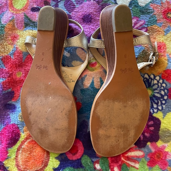 Coach sandals - size 7 - Picture 4 of 5
